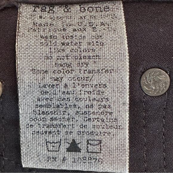 Rag & Bone Plush Twill Legging Black‎ 27 EUC - Picture 9 of 9